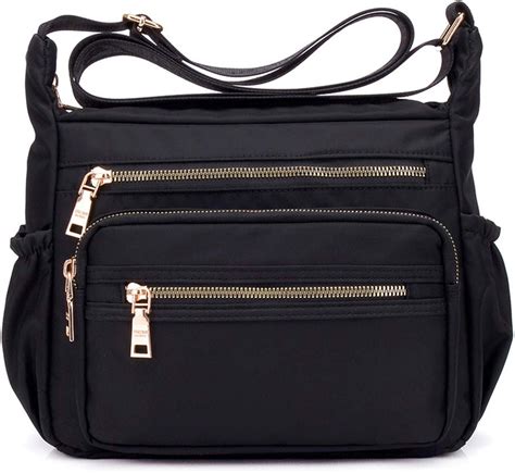 nylon shoulder handbag for women